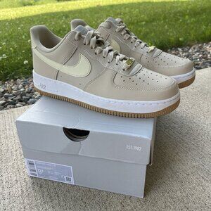 Nike WMNS Air Force 1 07 [DD8959-111] Women Casual Shoes Sanddrift/Coconut Milk